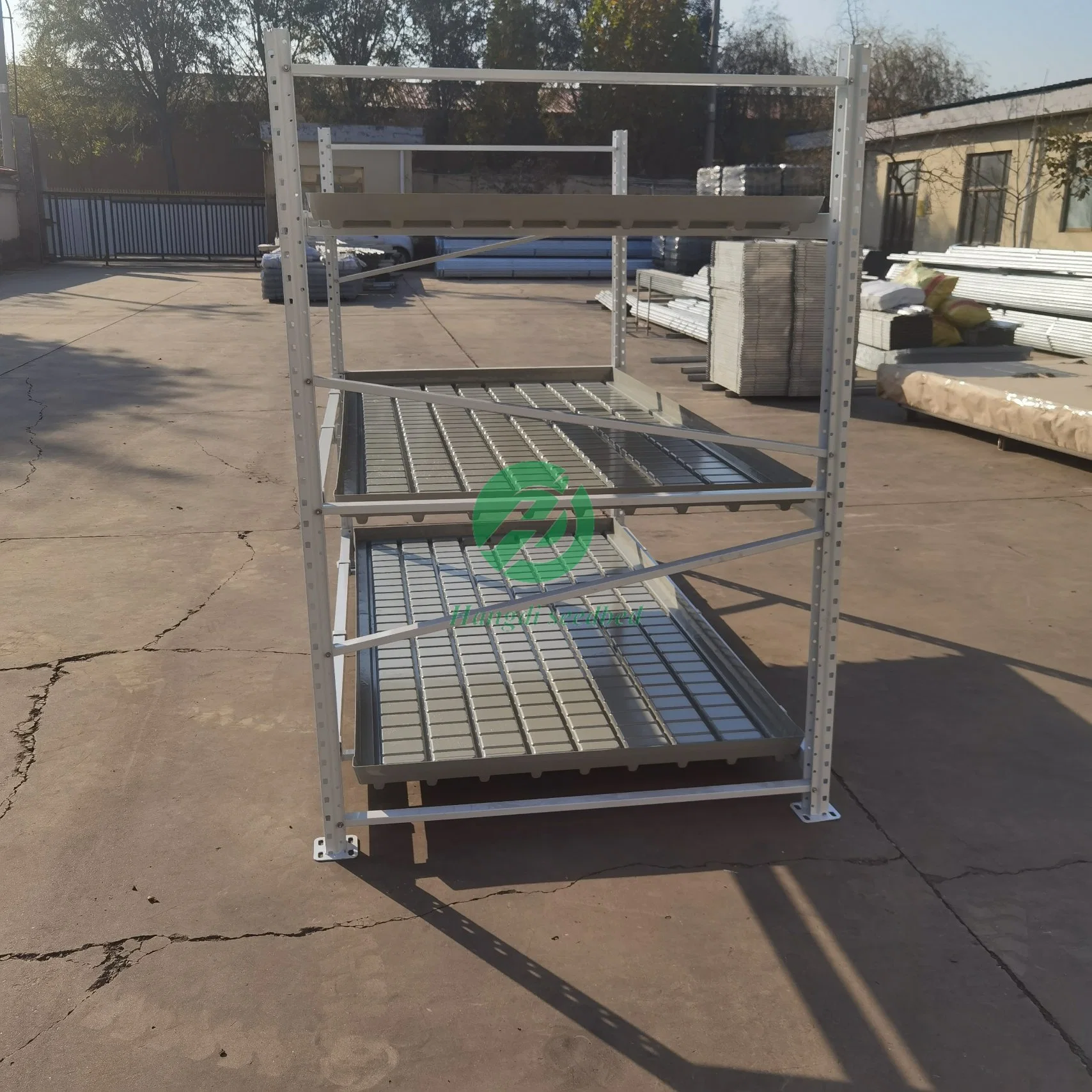 Hydroponics System Seedbed Ebb and Flow Rolling Benches