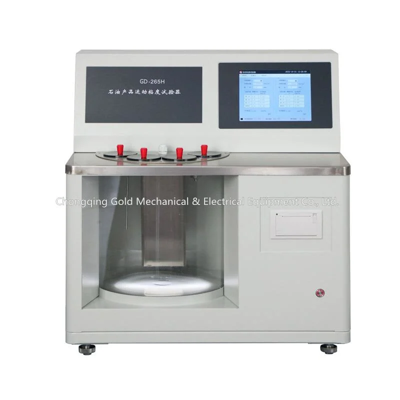 Kinematische Viskosimeter ASTM D445 Petroleum Oil, kinematische Viskositätsprüfgeräte