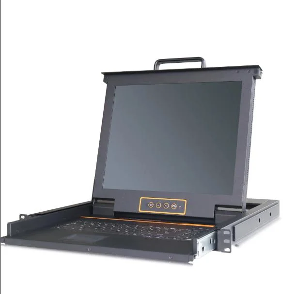 Ht1708 Rack Mount 16 Port Cate5 Kvm Switch 19inch USB+HDMI Support