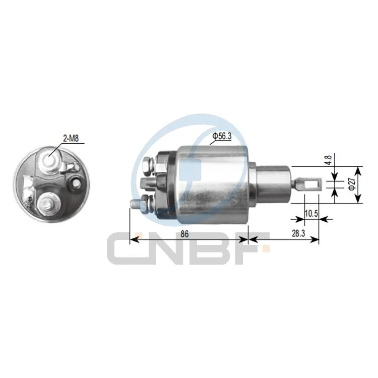 Cnbf Flying Auto Parts Spare Part 12V Electromagnetic Switch 0-331-303-027