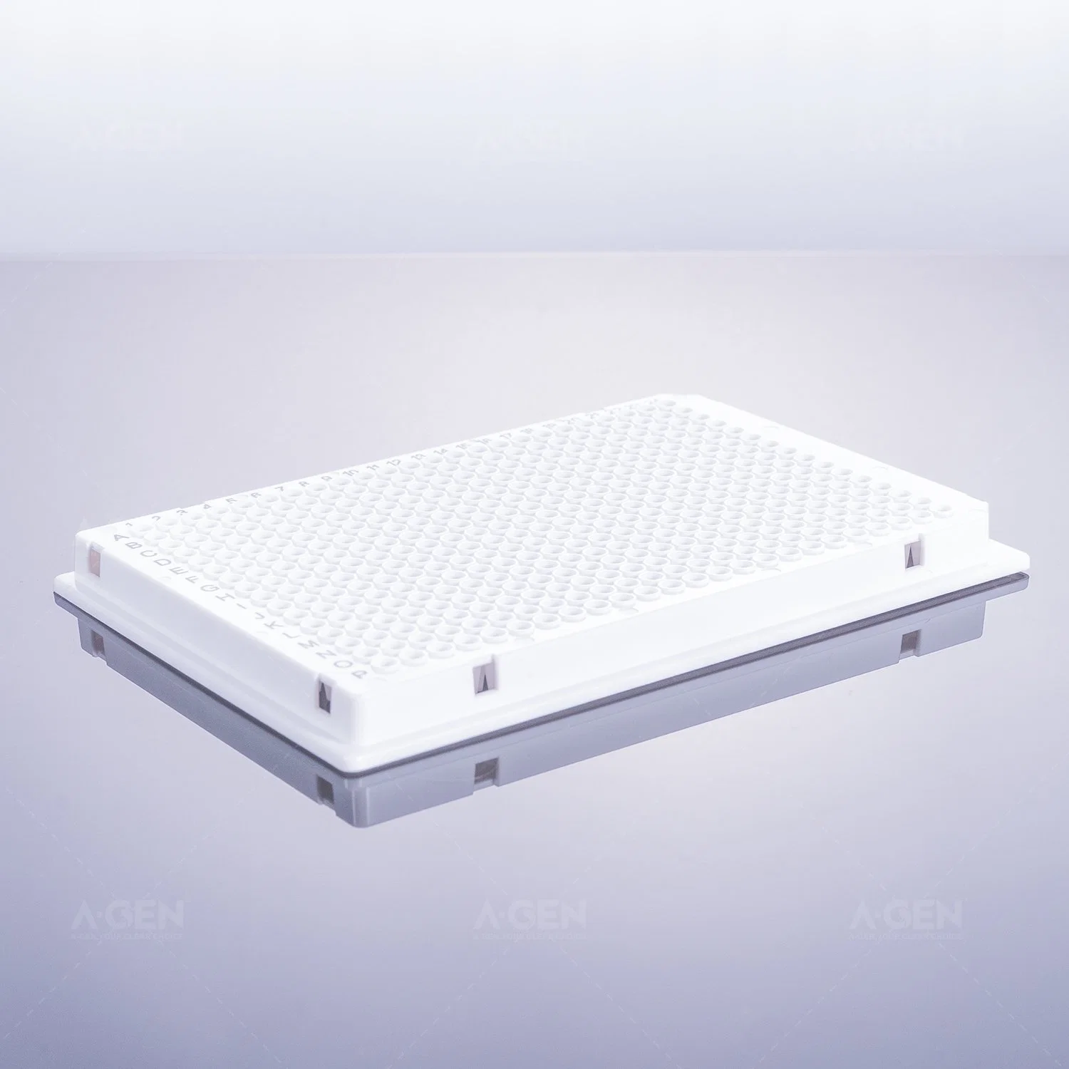 30 UL 384-Well White PCR Plate Wtih Two-Notch