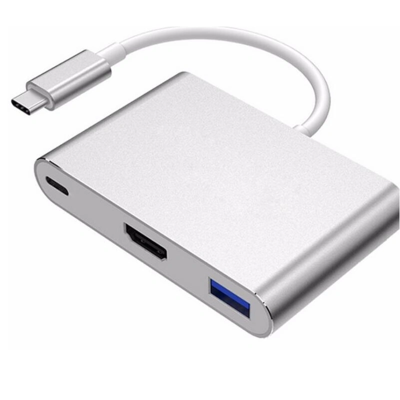 3 in 1 USB Type C USB-C to USB3.0 Pd HD Multi Hub for Nintendo Switch
