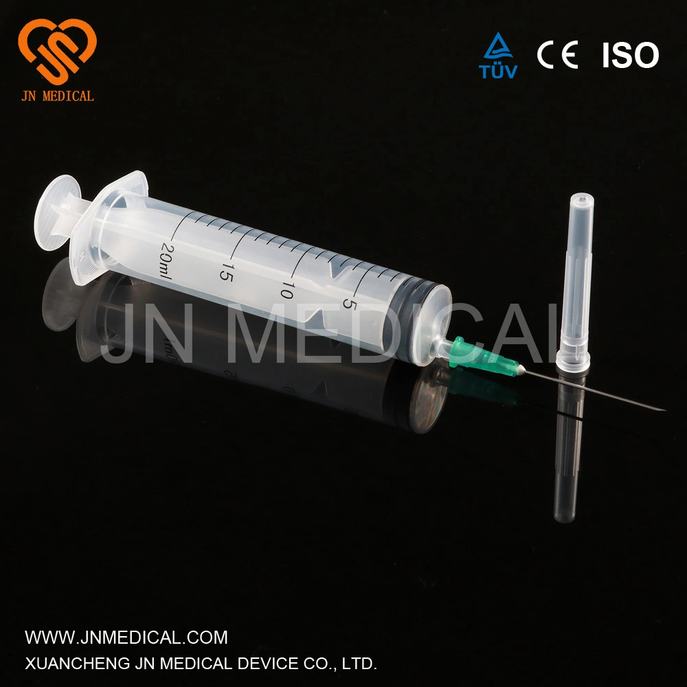 Disposable CE Approved Jn Blister or PE Packing Wholesale Syringe Medical Device