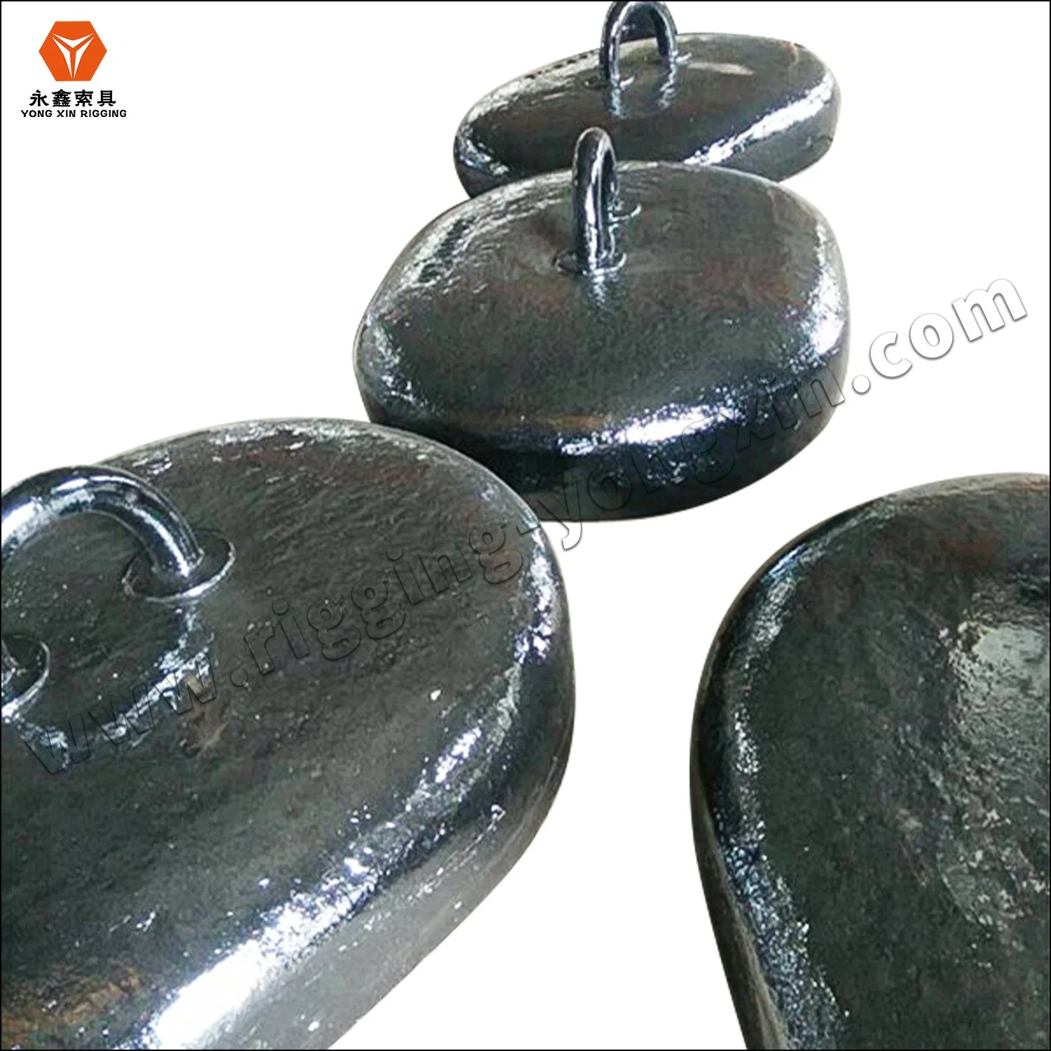 Factory Direct Sale OEM Casting Iron Painting Ship Sinker