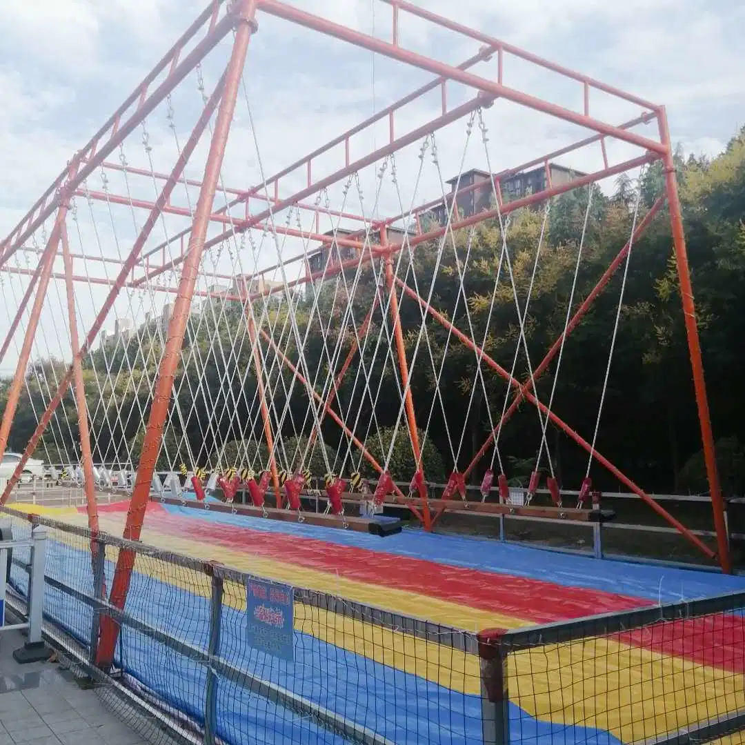 Fun Park Rides Outdoor Playground Equipment Many People Swing Games Super Swing Set Rope Swing Rides Outdoor Product