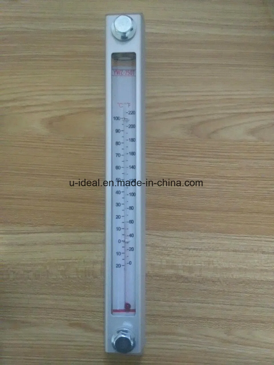Oil Sight Glass- Level Gauge with Thermomete- Oil Level Indicator