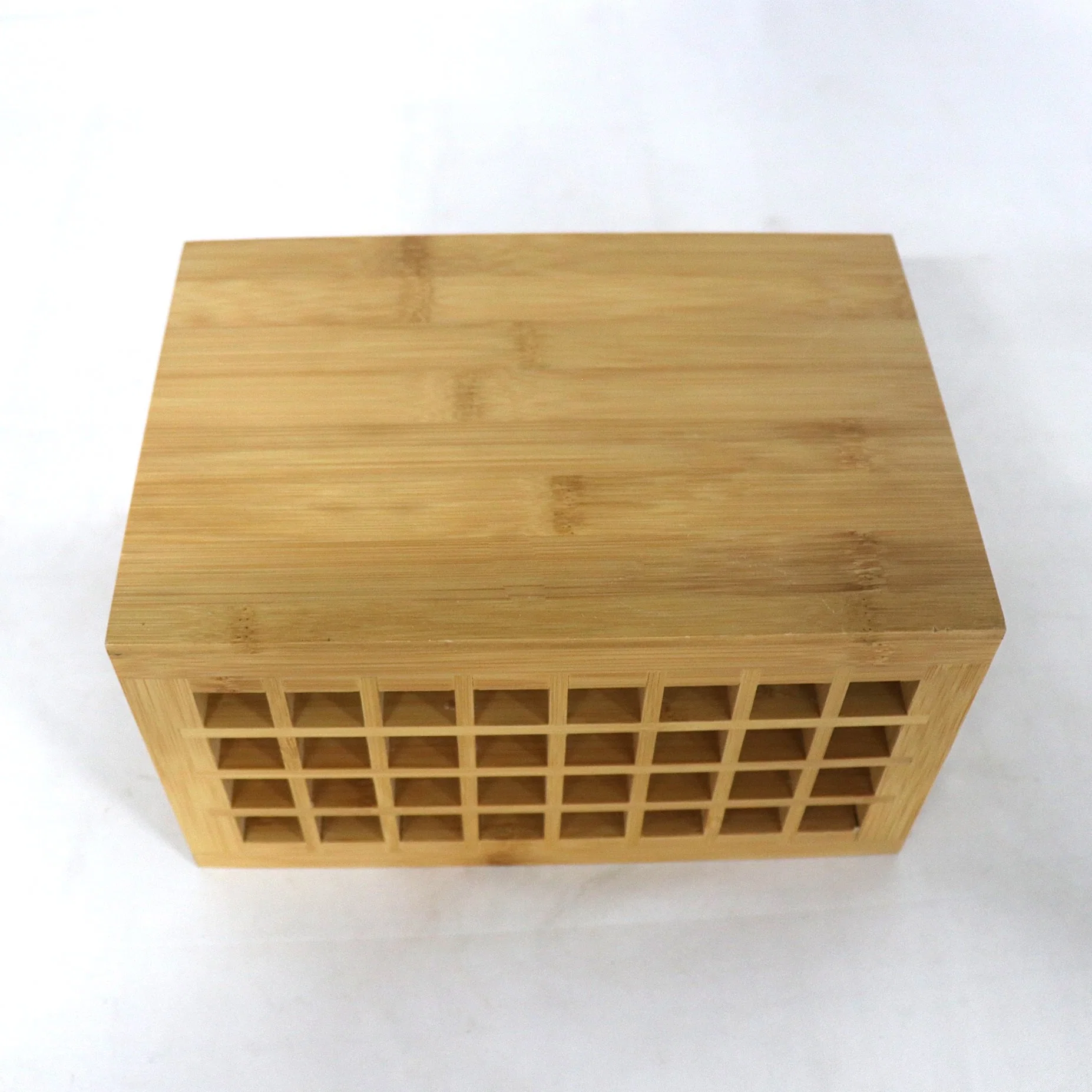 Wholesale/Supplier Eco Friendly Bamboo Wooden Storage Stash Box Glass Storage Box