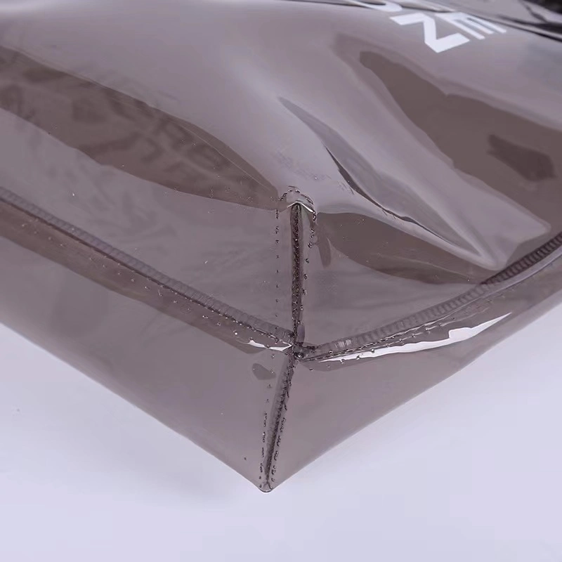 Saco de plástico transparente em PVC OEM/ODM saco de ombro à prova de água transparente para a praia Com saco Eco PVC para compras com logótipo