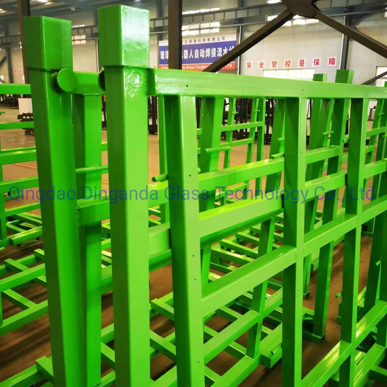 Racks pour châssis en L chariot de verre transport en verre racks pour châssis en L Rack de stockage en verre