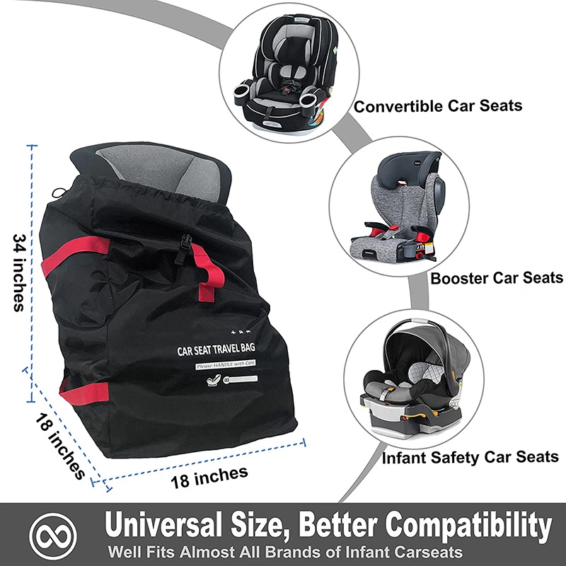 Airplane Storage Double Backpack Waterproof Custom Travel Car Seat Bag