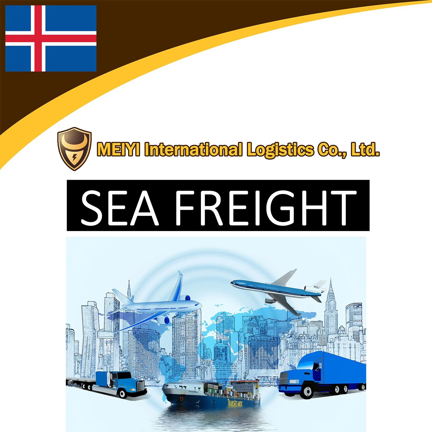 best shipping agent service service  for Alibaba buyers to Iceland work container and sea freight from china to iceland