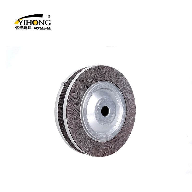 Aluminium Oxide Flap Wheel 100*25*25mm 24-1000# Factory Directly Sale for Grinding and Polishing