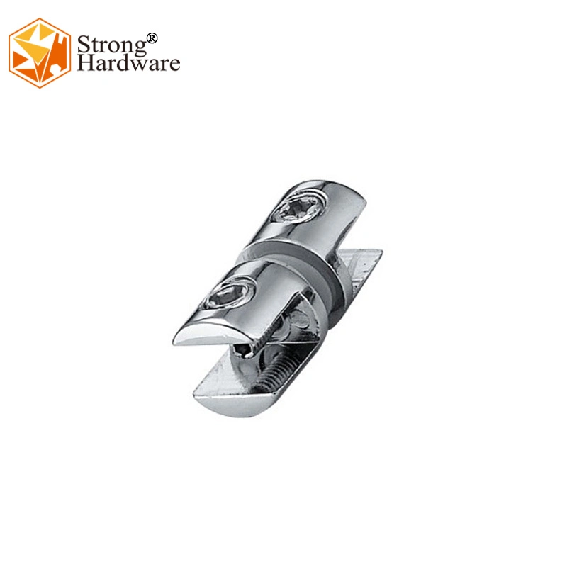 Good Quality Furniture Fitting Clamp Zinc Alloy Mirror Glass Fitting