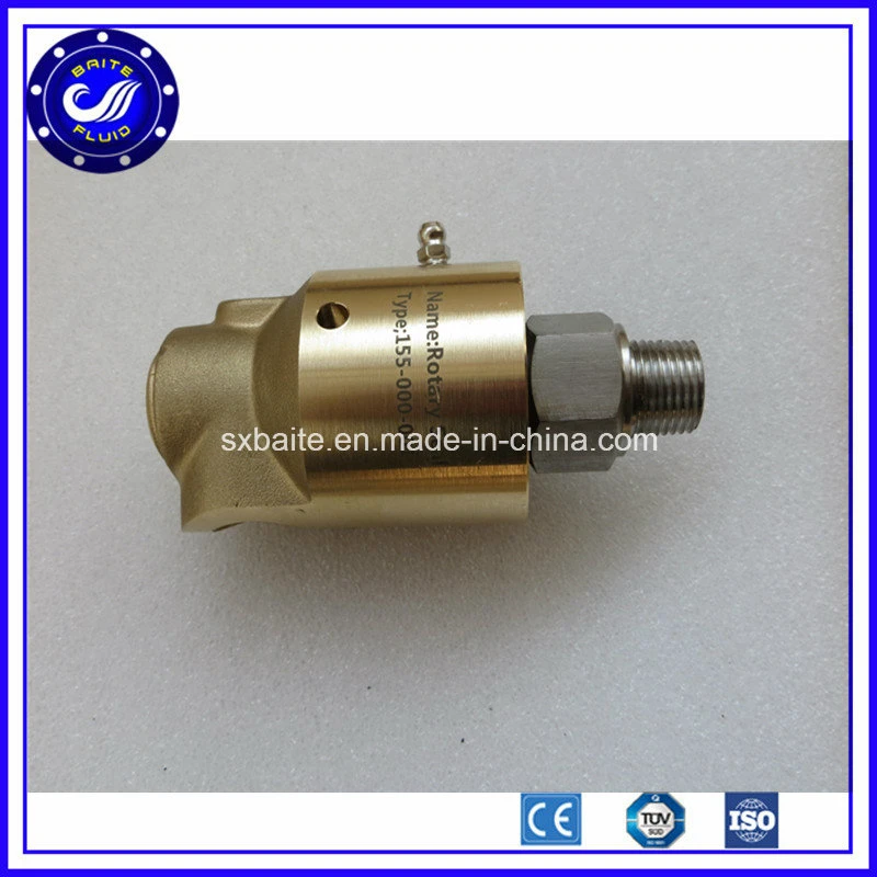 Metal Hose Brass Rotary Union Rotating Joint with Elbow NPT Thread