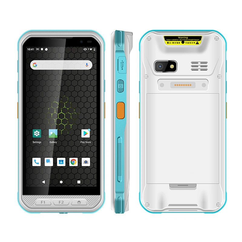 64GB ROM+Android 12+13MP Camera+4G Band+IP67 Waterproof Handheld Barcode Scanner