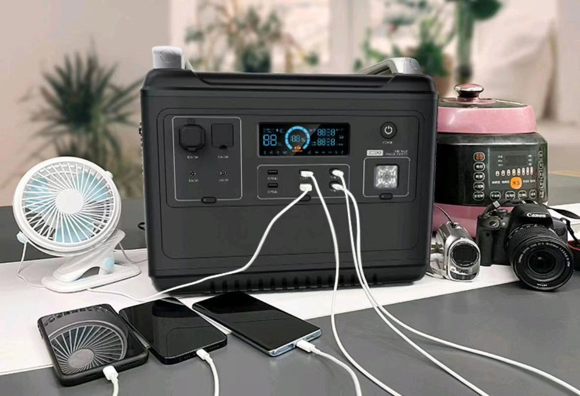 Allaparkpower generador solar Banco de potencia de salida USB cargador de móvil Fuente de alimentación de 2000W/2000WH