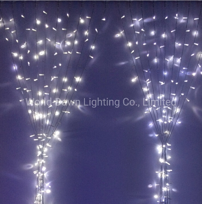 LED Christmas Lighting Curtain String Lights for Outdoor Decoration