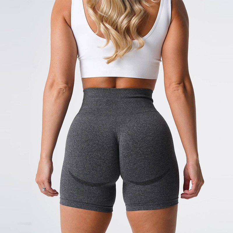 Las mujeres Yoga Fitness pantalones cortos tripuntal de nylon