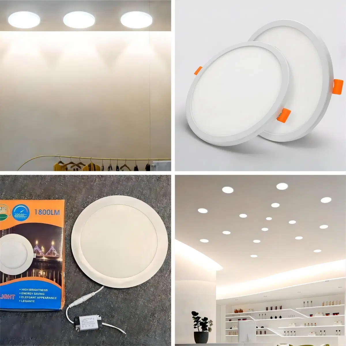 China preço por grosso Guzhen Zhongshan iluminação interior LED Branco 3W 18 W 36 W, encastrável, regulável, 60X60, 600 X 600, tecto, quadrado CE Luz de tela plana