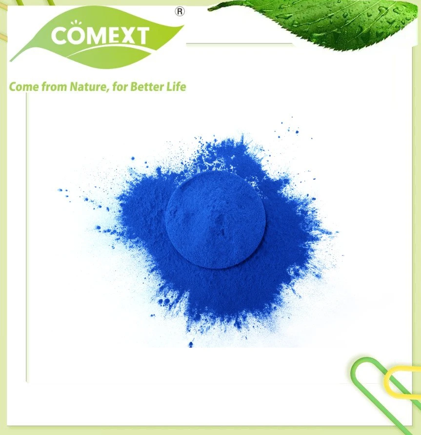 Comext in Stock Food Grade Color Natural Plant Extract Phycocyanin Blue Spirulina Powder