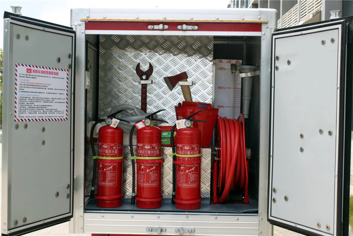 A alavanca multifuncional de mini-Carga Bombeiro pequenos incêndios Veículo com Box