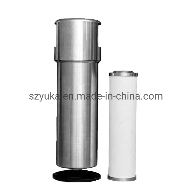 Stainless Steel Filter Element Remove Oil/Particle/Vapour/Odor for Air Compressor Parts 0.01&mu; M