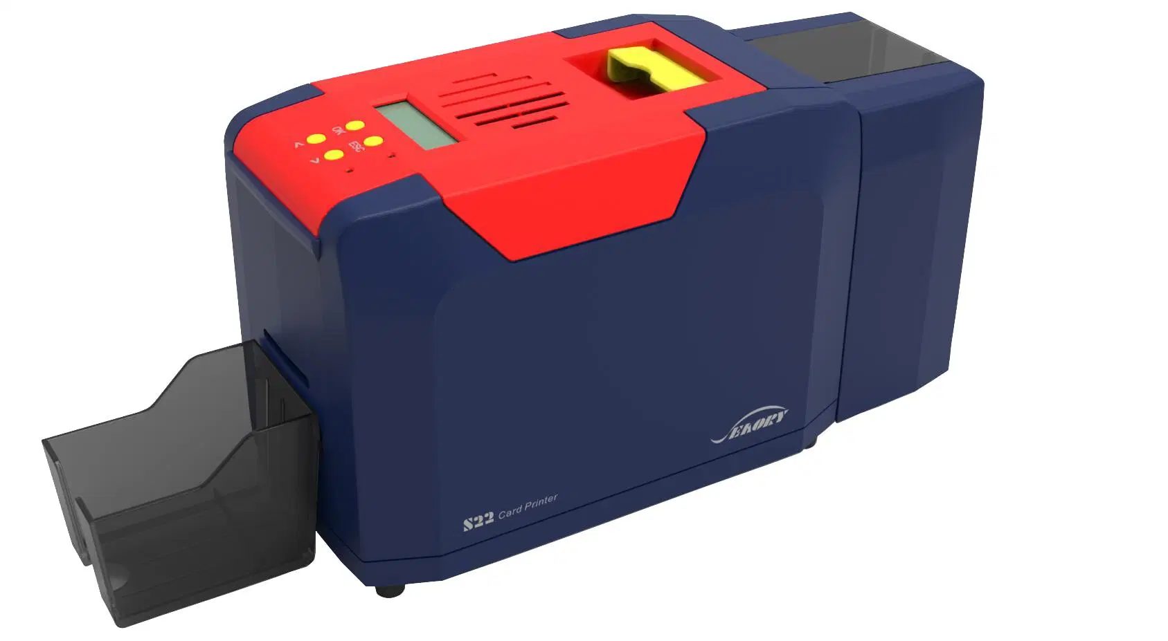 Seaory S22 face dupla Cr80 RFID plástico impressora de cartões
