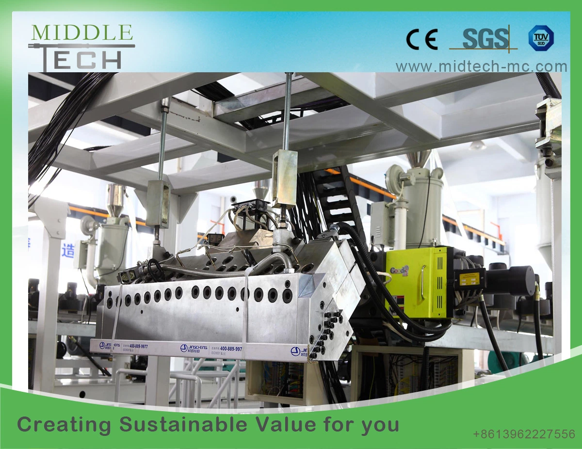 Plastic PE/PP/PVC/ABS/HIPS/Pet Sheet & Board& Plate Extrusion Line