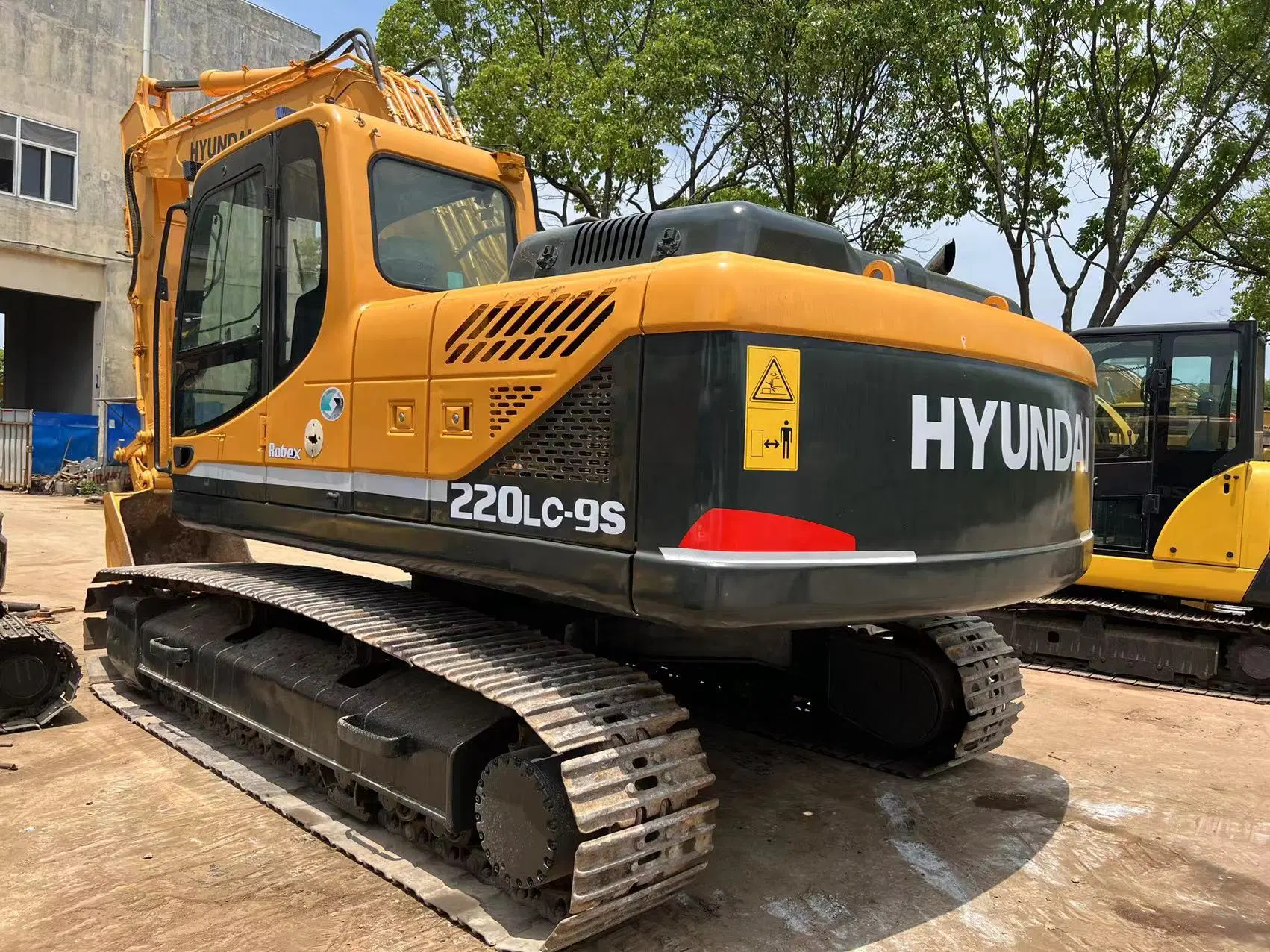 Hyundai de segunda mano de la excavadora 220LC-9s con el Real buenas condiciones de venta