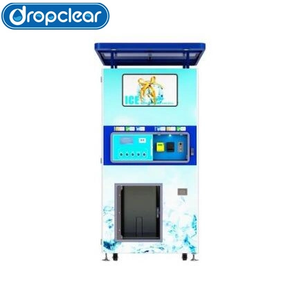 Outdoor Self Service Ice Vending Equipment with 900kg 24h Capacity