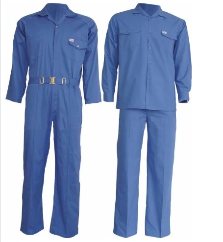 Cheap Price Blue Coveralls Safety Workwear Safety Work Wear in Guangzhou