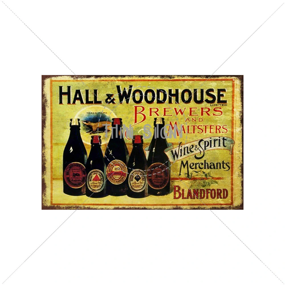 Beer Bottle Vintage Retro Metal Tin Signs Promotion Gifts