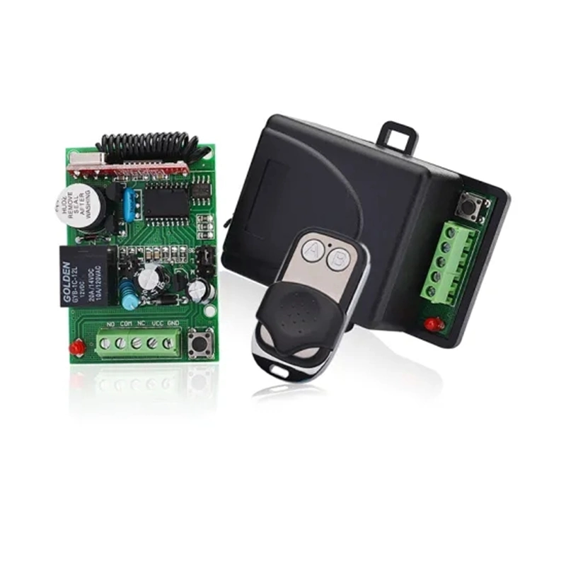 Jh-Kit01 Universal Remote Control Receiver AC/DC12V~24V with 2 Remote Controls