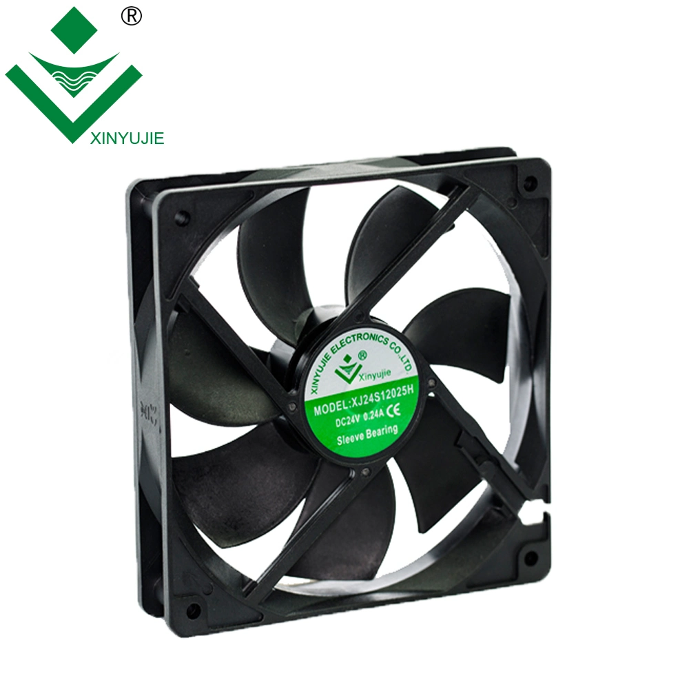 Chinese Supplier Shenzhen Xinyujie 12025 Sleeve Bearing Laptop DC Cooling Fan