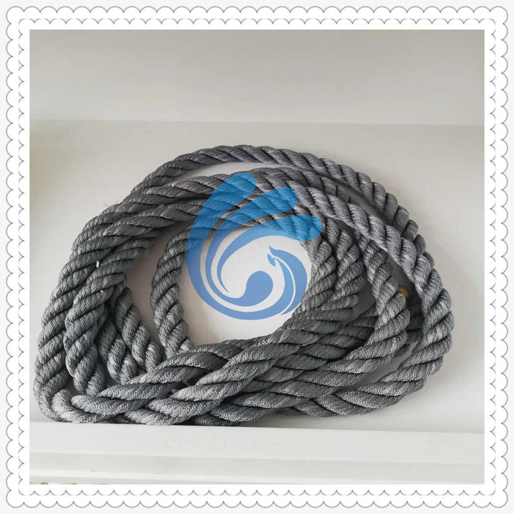 Customized Colorful 3/4 Stranded Twisted PP PE Rope