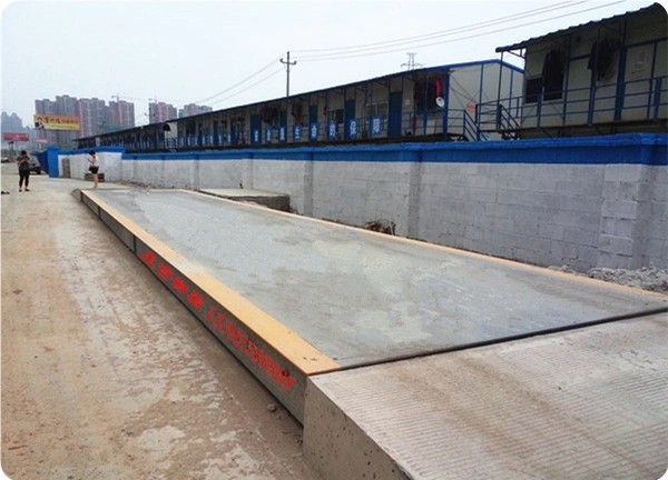 3*18m Electronic Weighbridge 100 Ton Truck Scale