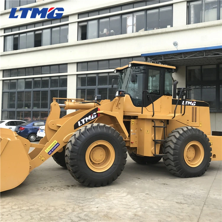 Ltmg Construction Machine 4 Ton 5 Ton 162kw Engine Wheel Loader 4ton 5ton Front End Loaders with Quick Hitch Fops Rops Pre-Heater AC Optional