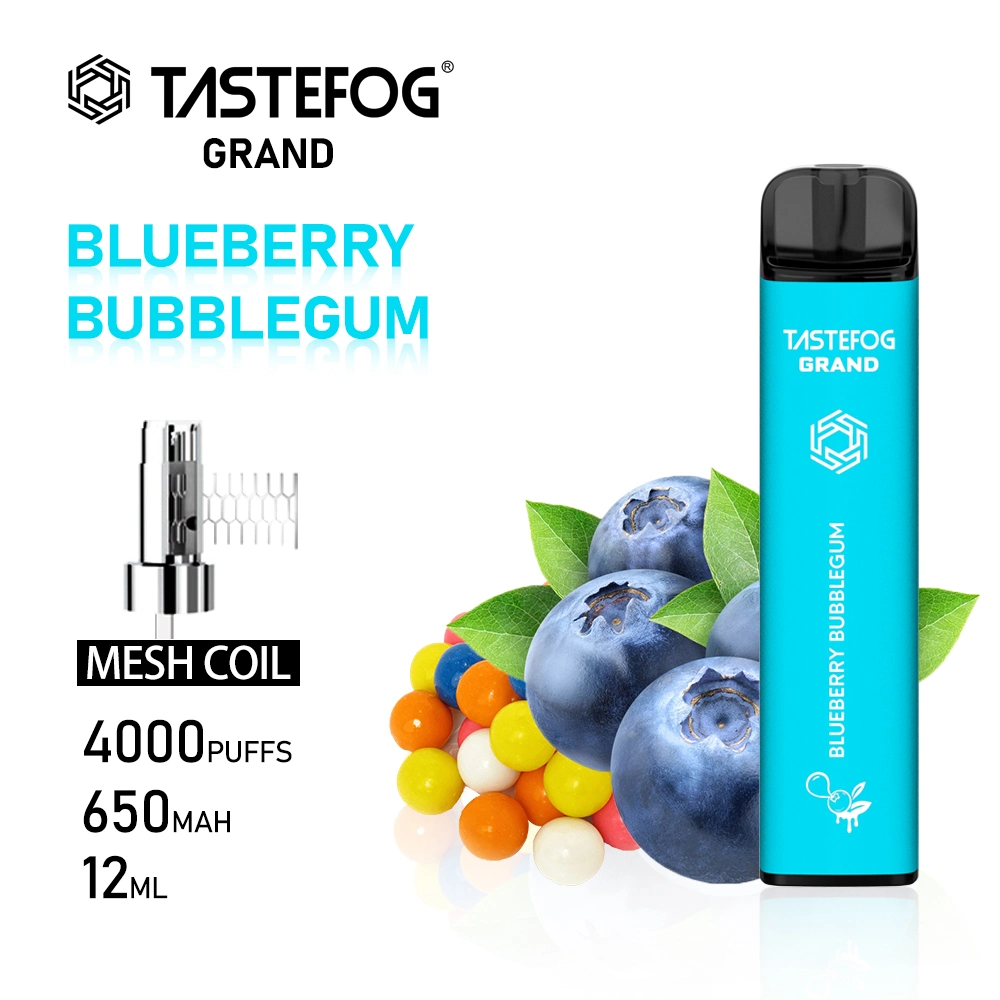 Tastefog Grand Electric 4000 Puffs VAPE Cigarette Shisha Pluma