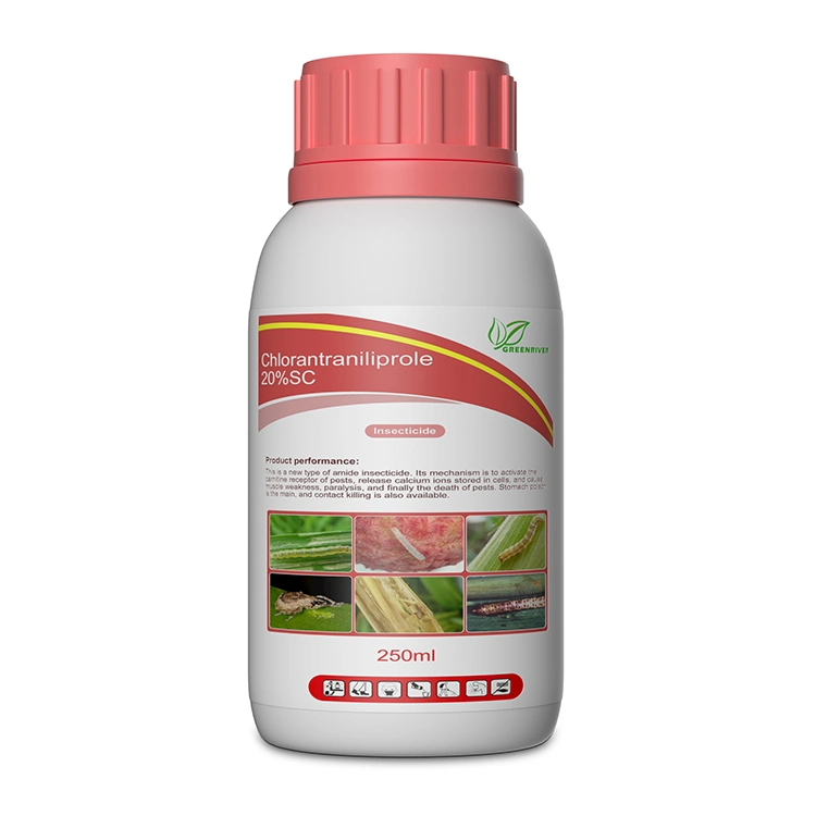 Assassino de bug Alto eficaz Weedicide Chlorantraniliprole 20% inseticida SC