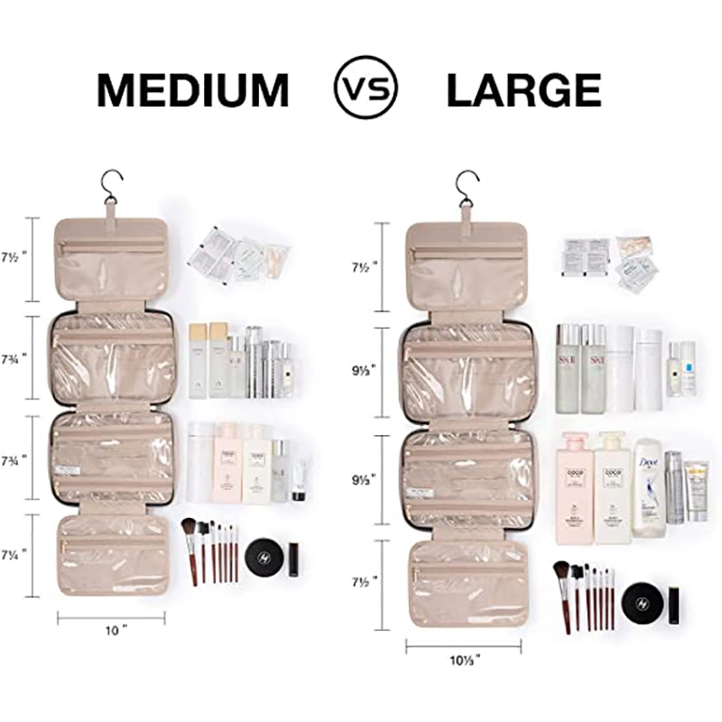 Wholesale/Supplier Travel Hanging Toiletry Bag Custom Makeup Bag Ladies Cosmetic