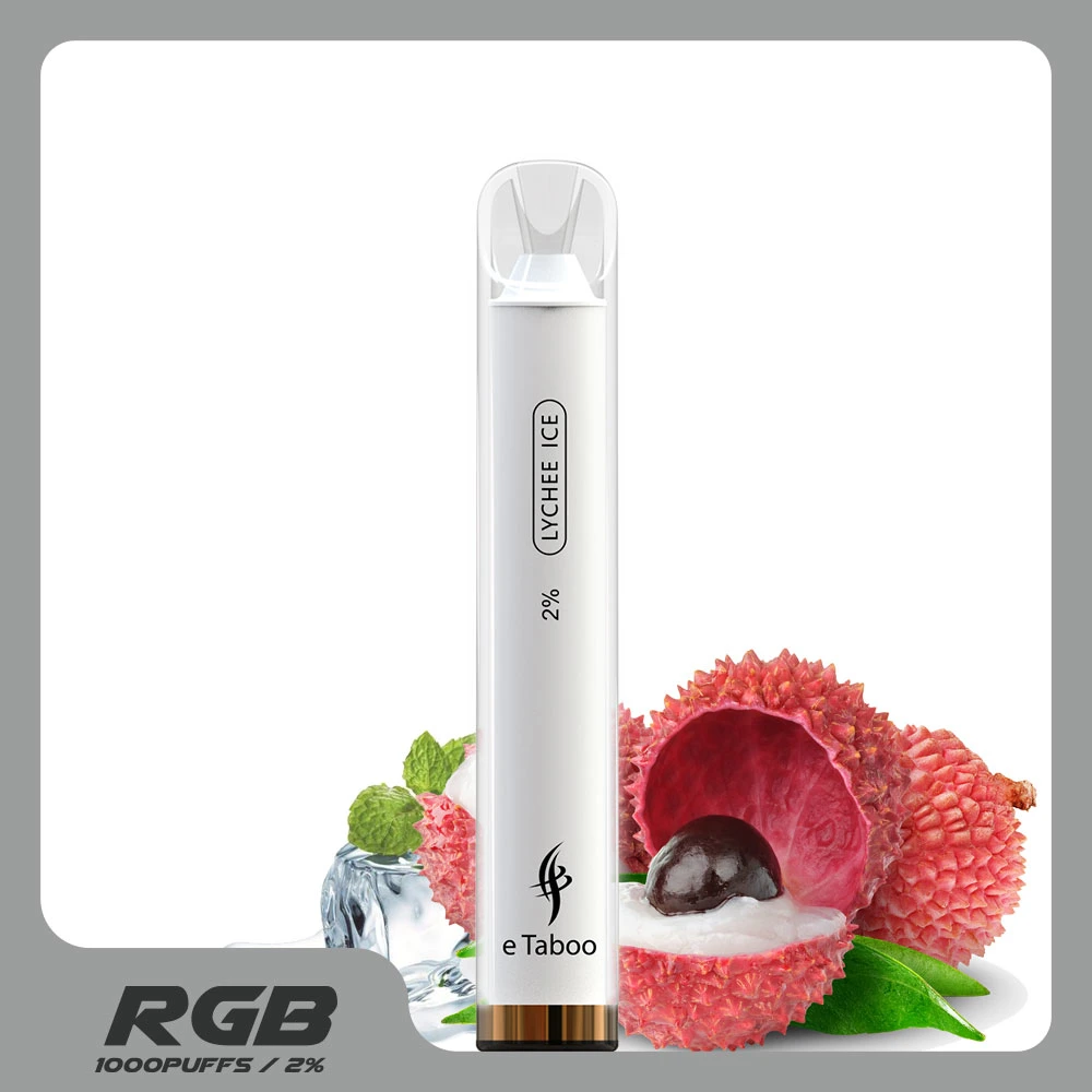 Patented Etaboo RGB 1000 Puff 0% 2% 5% Wape Disposable/Chargeable Pod LED E-Sigaret E Cigarette Elfa Pen Style Hookah Amazon Vape Bar