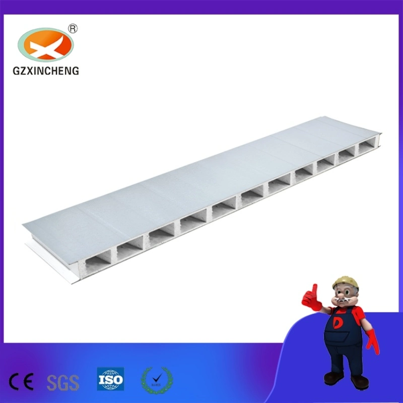 Guangzhou Chea Price High Temperature Resistant Fireproof Partition Plate Magnesium Oxide Ceiling Wall Board MGO Sandwich Panel