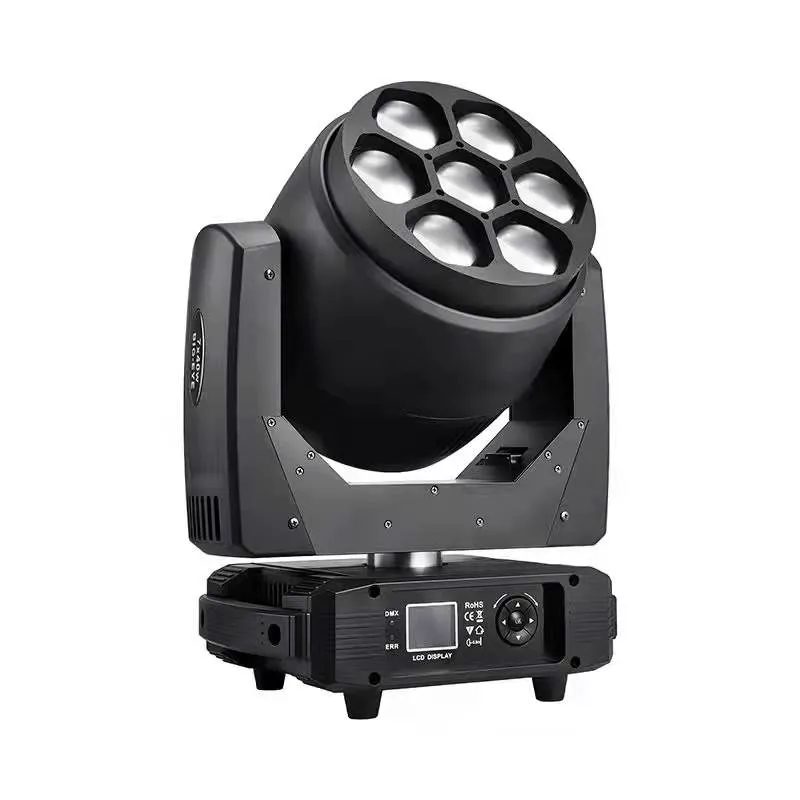 7X40W RGBW Zoom Wash Beam LED Moving Head