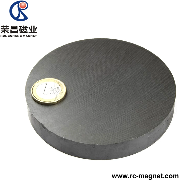 20 Years Hot D150*50 Super Huge Ferrite Magnet Big Disc Ceramic Magnet for Sale