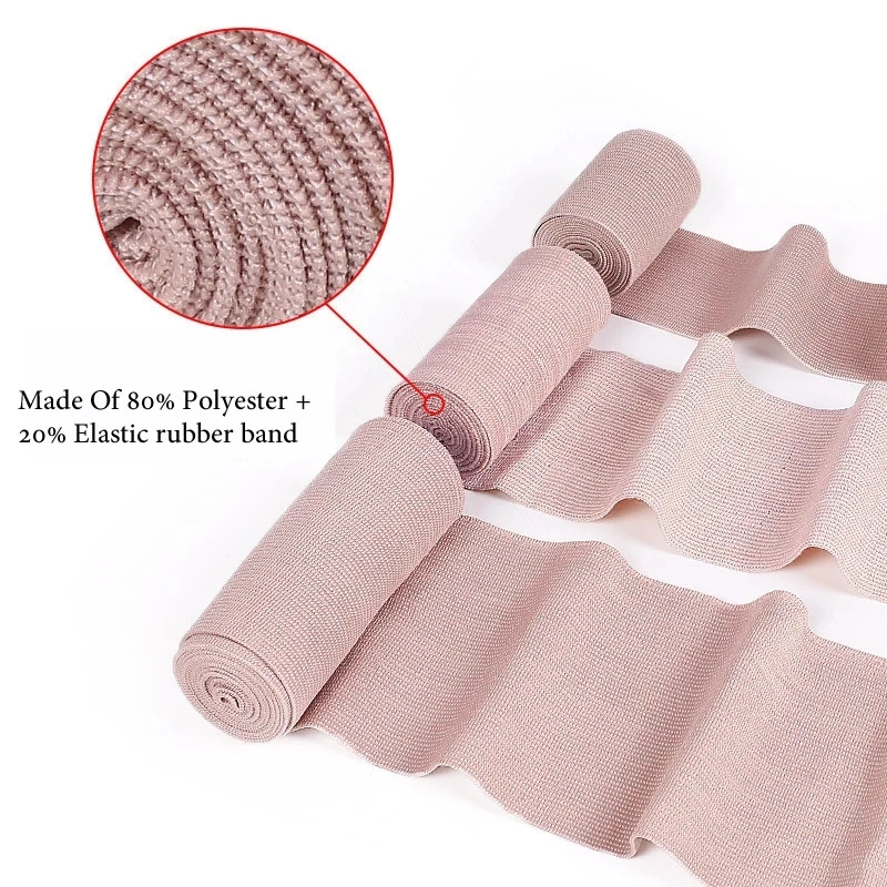 High Elastic Bandage Wound Dressing Emergency Muscle Tape for First Aid Kits Accessories Outdoor Sports Sprain Treatment