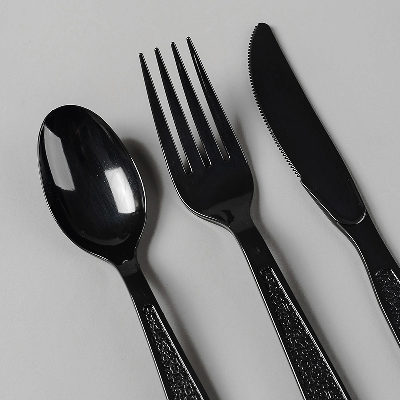 High quality/High cost performance  Disposable Cutlery Heavy Plastic Knife Spoon Fork Popolar Tableware