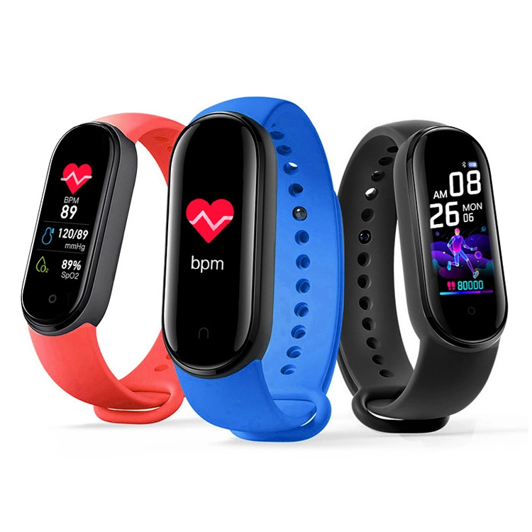 Hot Concise Style Exercise Fitness Flexibility Sport M5 M6 Smart Bracelet