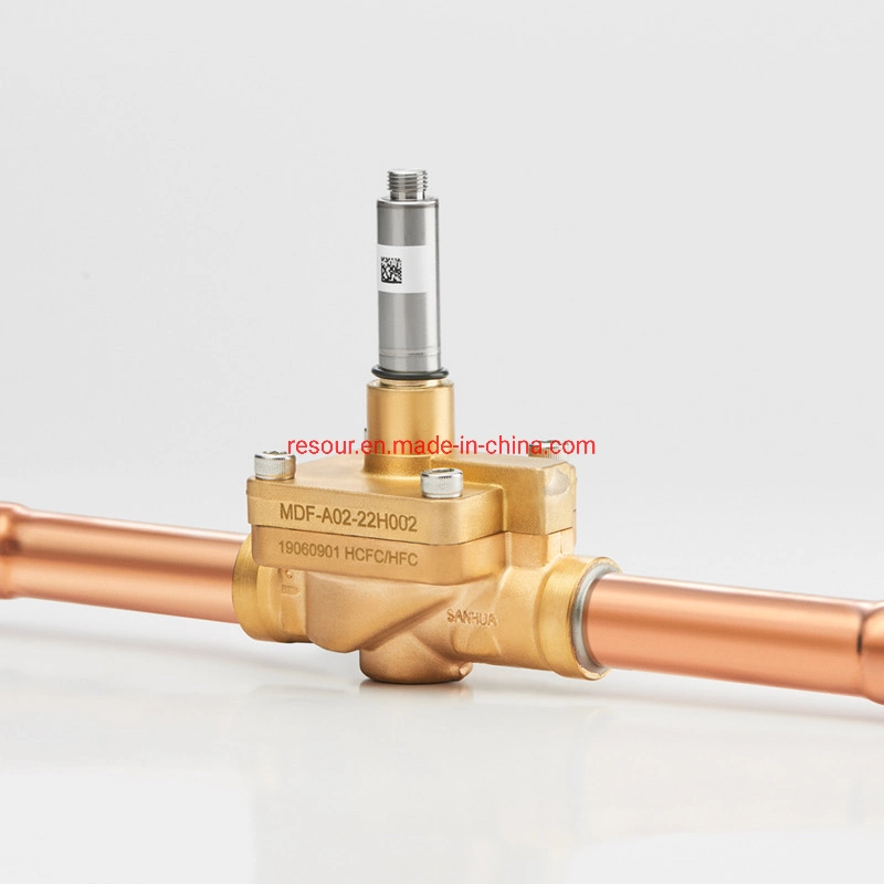 MDF Series Solenoid Valve From China Sanhua, Used in Refrigerant Control