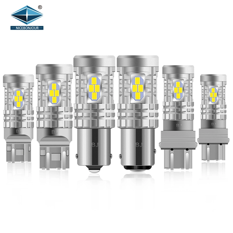 Nuevo diseño de 3020 24SMD LED de alto brillo T20 W21W P21W Luz de señal de giro