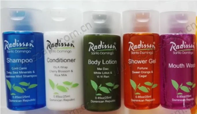 Shampoo in Bottle12 with Hotel Amenities for Hotel Room Using